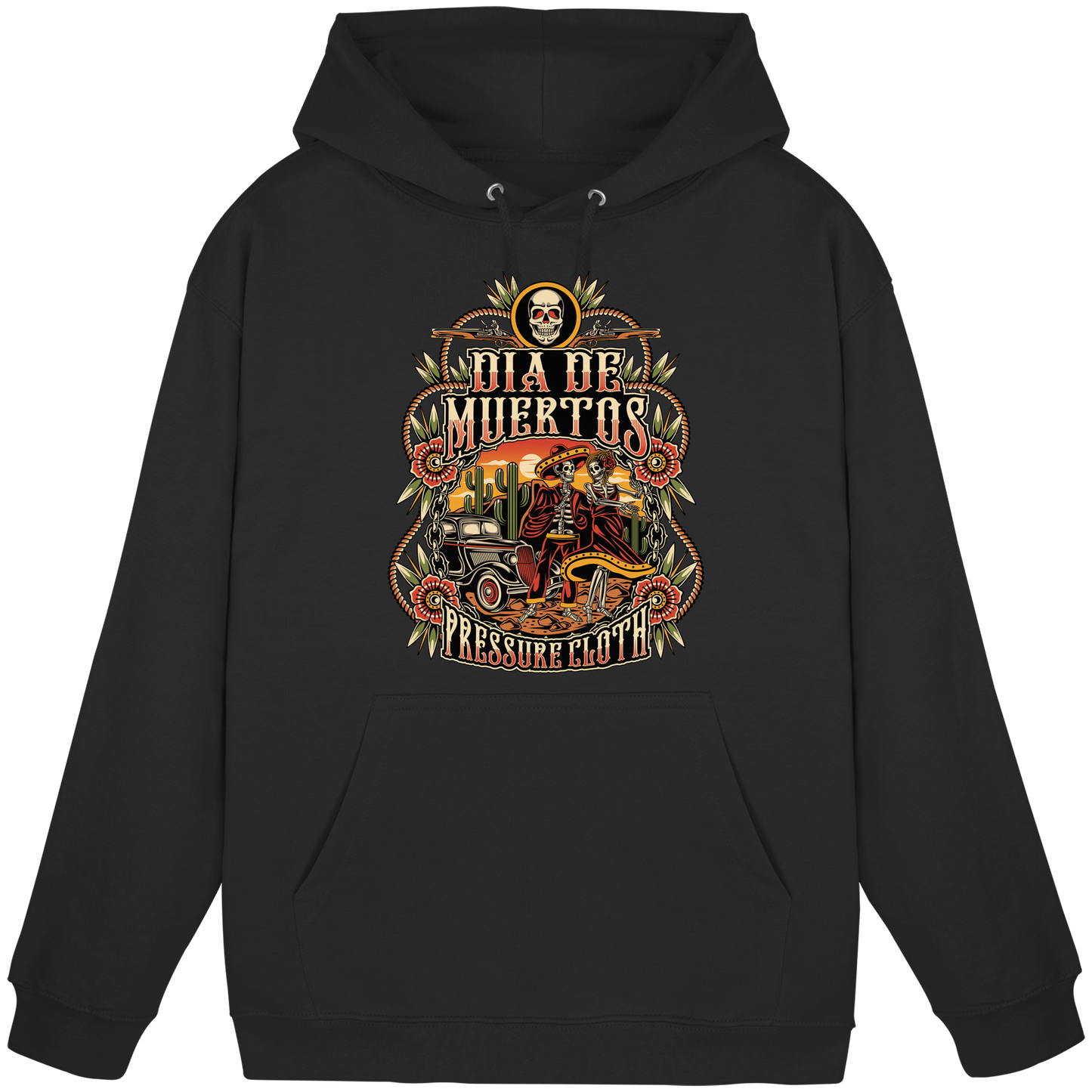 DIA DE MUERTOS - Pressure Cloth - Basic Unisex Hoodie