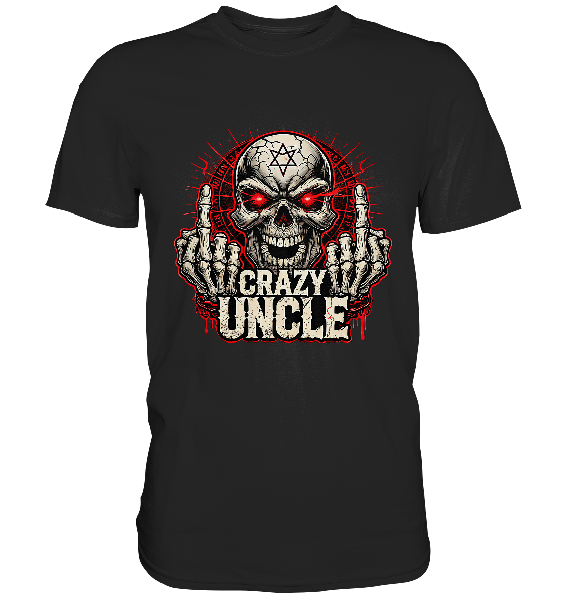 Crazy Uncle – Sarkasmus Statement mit Attitude - Classic Shirt