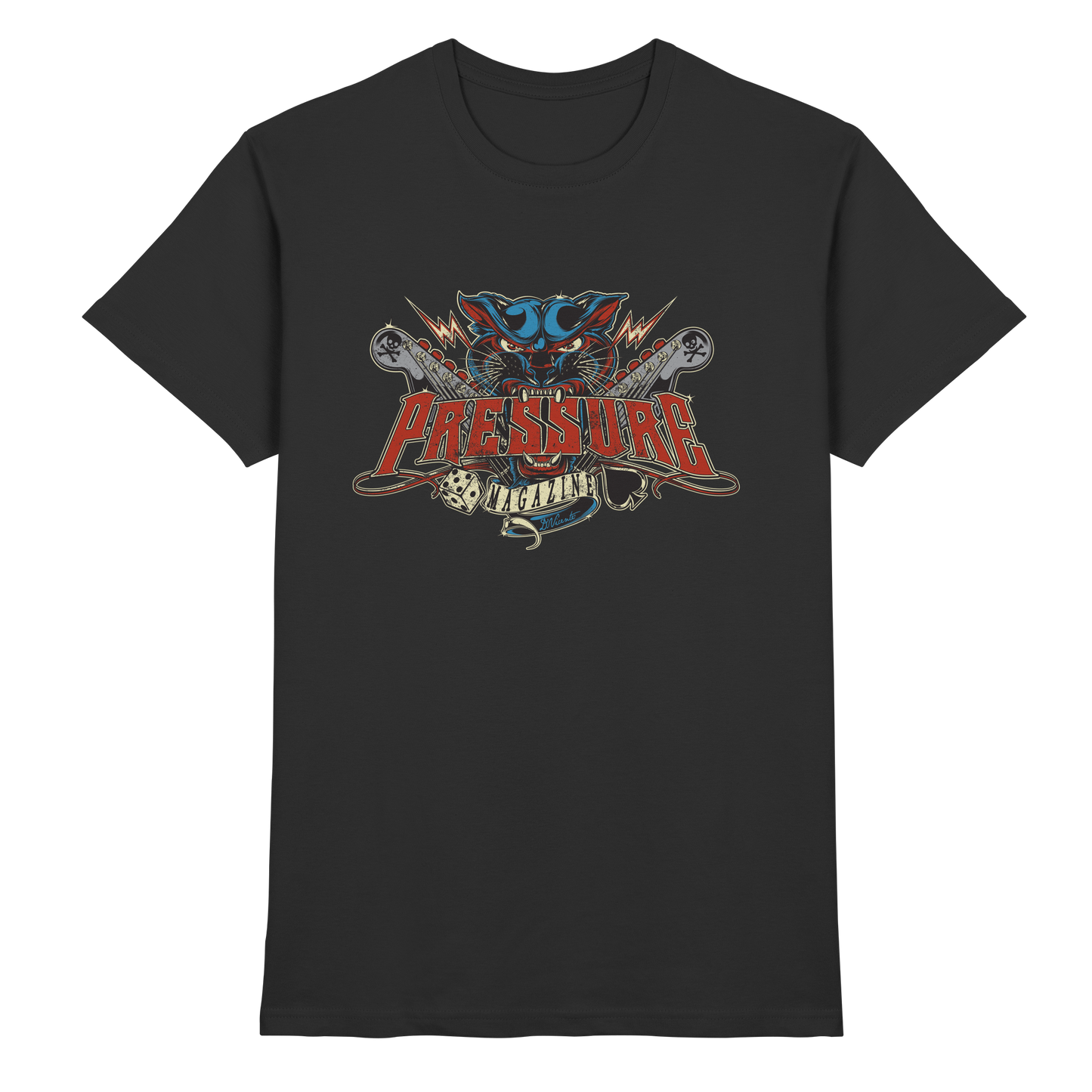 Rock ’n‘ Roll Outlaw - Tattoo Art by D.Vicente - Classic Shirt von Pressure Clothing mit kraftvollem Tattoo-Design