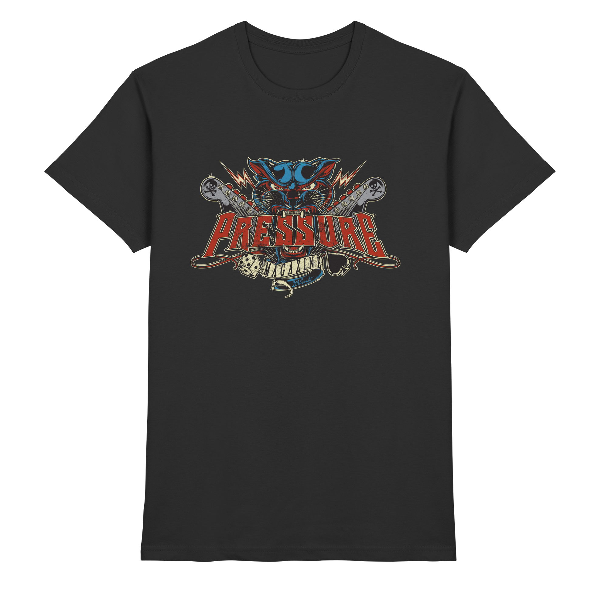 Rock ’n‘ Roll Outlaw - Tattoo Art by D.Vicente - Classic Shirt von Pressure Clothing mit kraftvollem Tattoo-Design