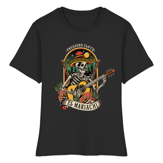 El Mariachi - Pressure Clothing - Fitted Ladies Organic Shirt