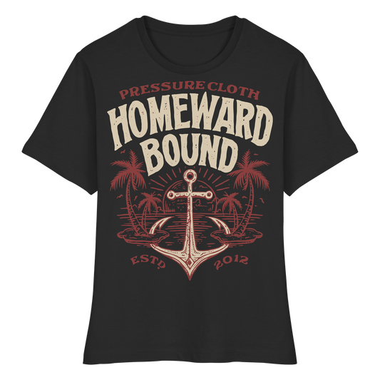 HOMEWARD BOUND - Pressure Cloth - Fitted Ladies Organic Shirt
