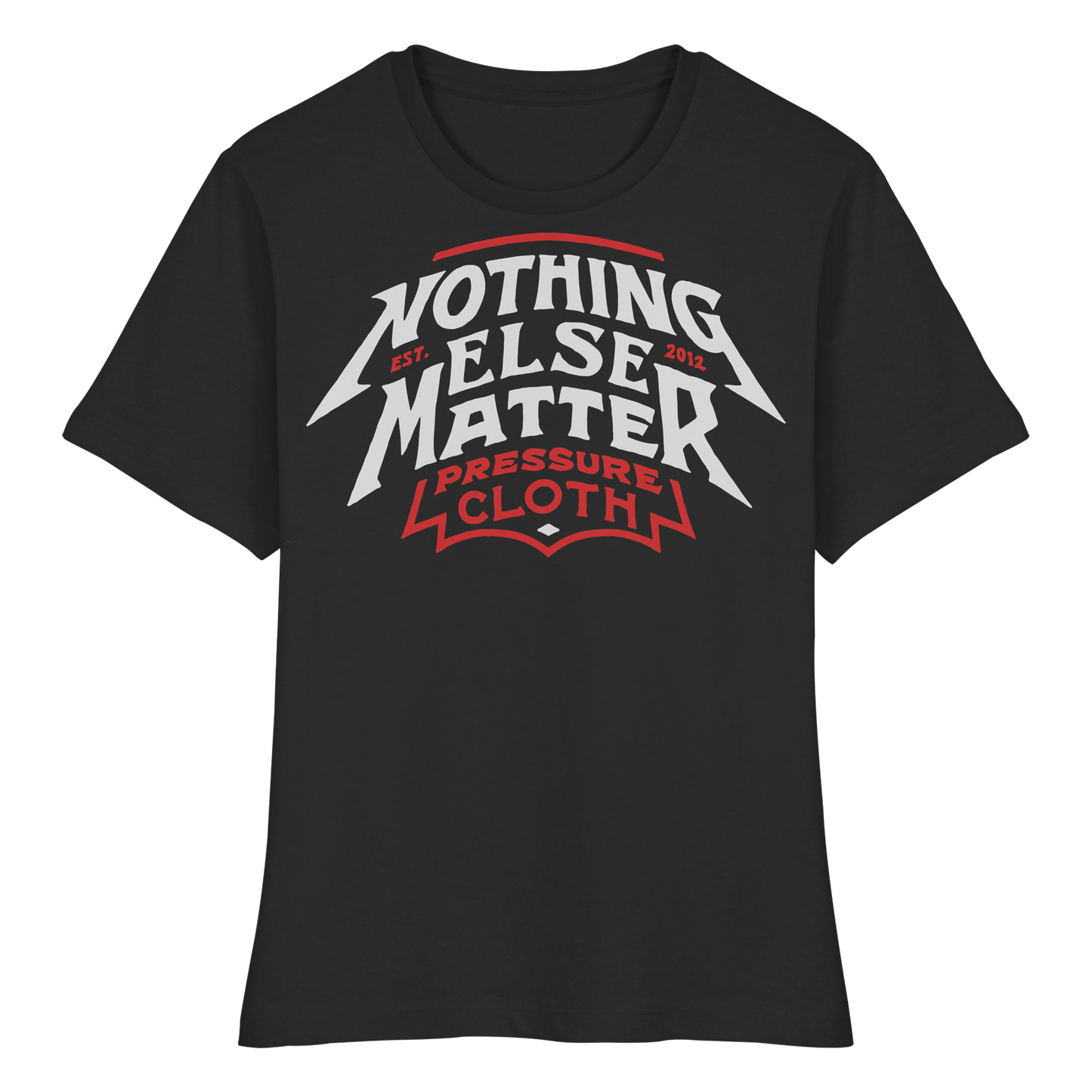 Nothing Else Matter - Pressure Cloth - Fitted Ladies Organic Shirt