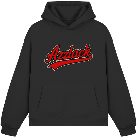 Azzlack Design - Ghetto Style für Deutschrap Fans - Fluffy Boxcut Hoodie