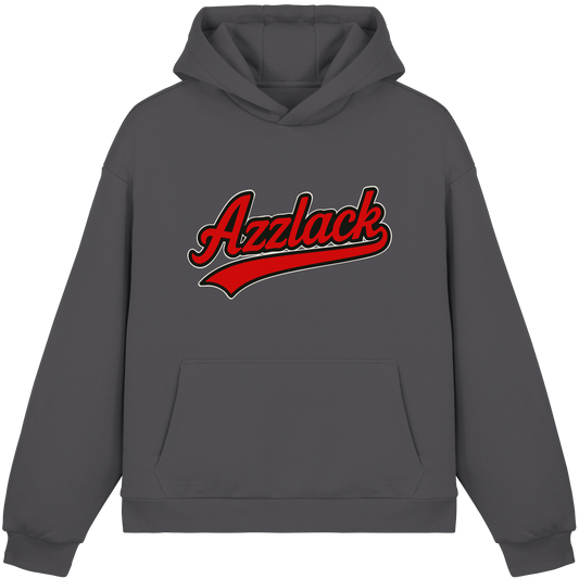 Azzlack Design - Ghetto Style für Deutschrap Fans - Fluffy Boxcut Hoodie