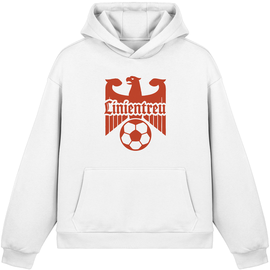 Linientreu Fußball Adlerfront – Für echte Fans der 3. Halbzeit - Fluffy Boxcut Hoodie