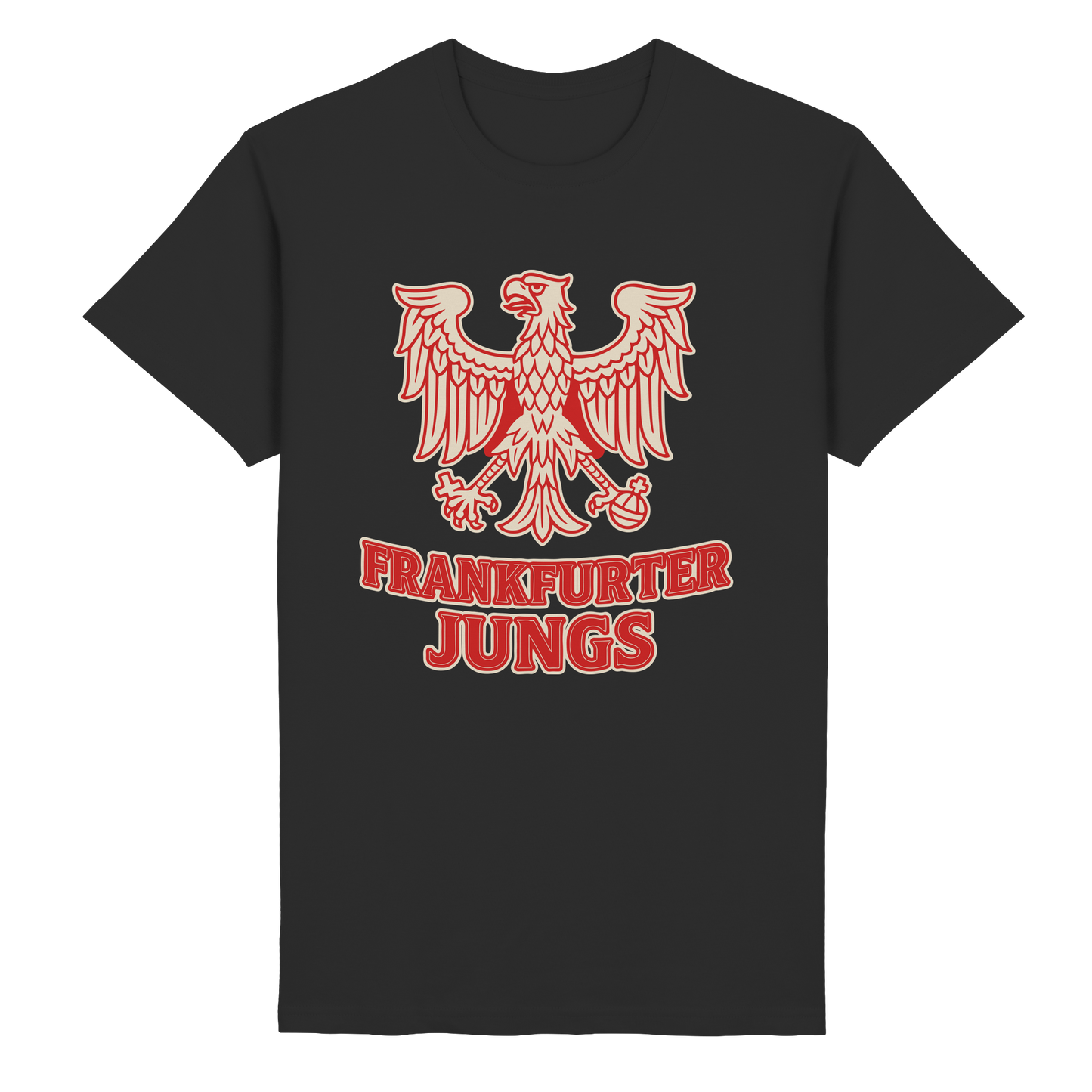 FRANKFURTER JUNGS - Adler, Stolz und Zusammenhalt - Heavy Cotton T-Shirt