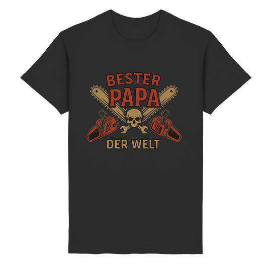 Bester Papa der Welt - Heimwerker Geschenk - Heavy Cotton T-Shirt