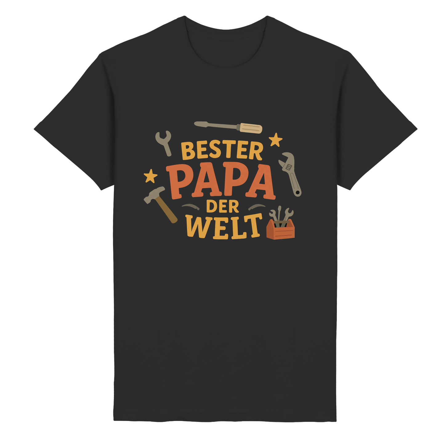 Bester Papa der Welt - Vater Geschenk - Heavy Cotton T-Shirt