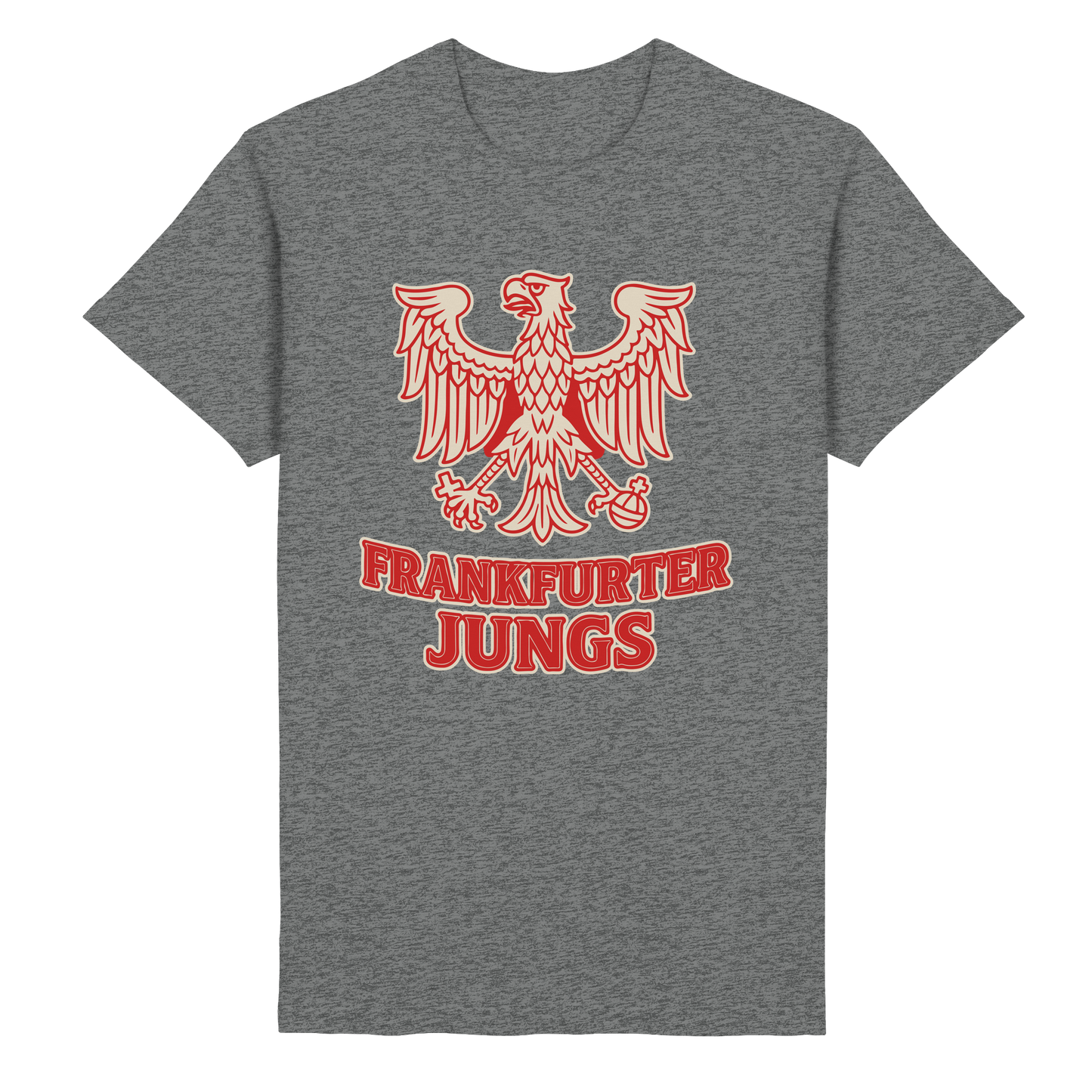 FRANKFURTER JUNGS - Adler, Stolz und Zusammenhalt - Heavy Cotton T-Shirt
