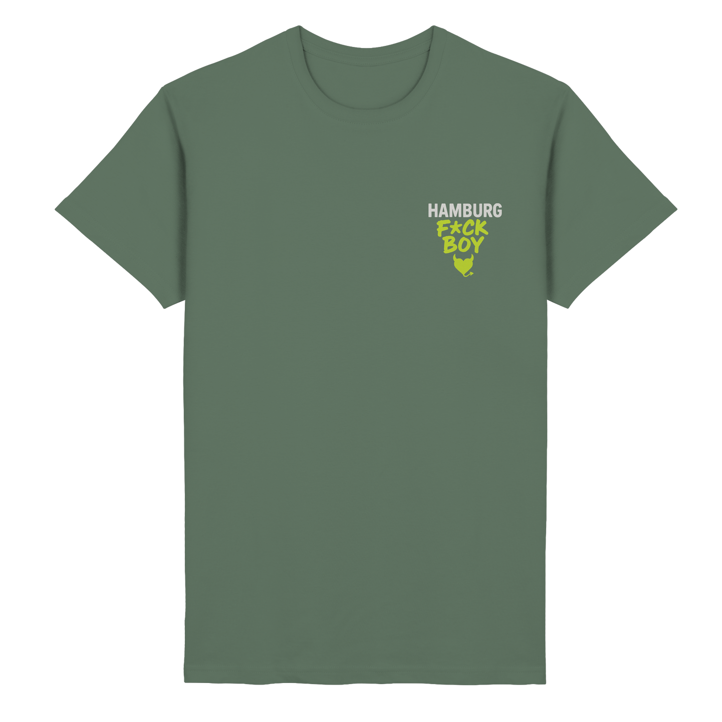 HAMBURG F*CK BOY – Das Shirt für Club-Legenden & Feierbiester - Heavy Cotton T-Shirt