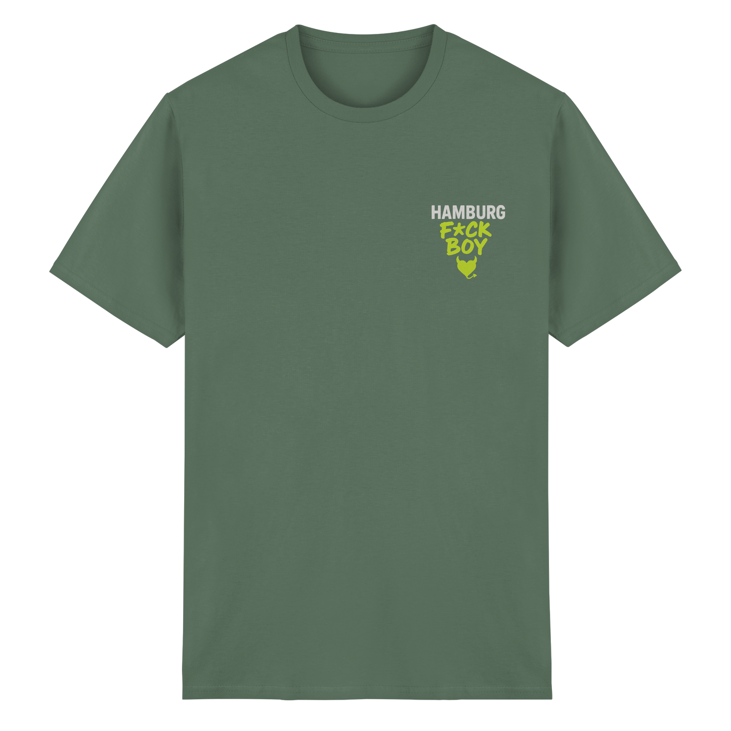 HAMBURG F*CK BOY – Das Shirt für Club-Legenden & Feierbiester - Heavy Cotton T-Shirt