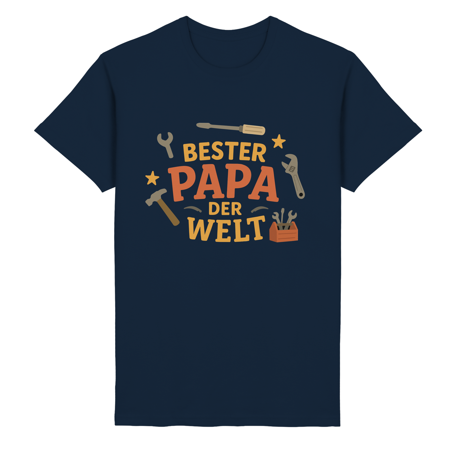 Bester Papa der Welt - Vater Geschenk - Heavy Cotton T-Shirt