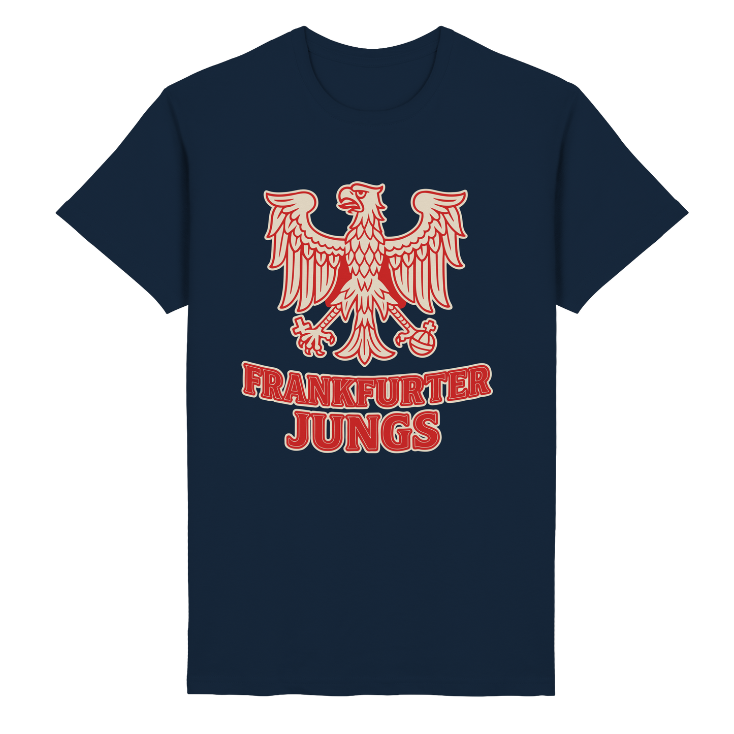 FRANKFURTER JUNGS - Adler, Stolz und Zusammenhalt - Heavy Cotton T-Shirt