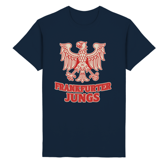 FRANKFURTER JUNGS - Adler, Stolz und Zusammenhalt - Heavy Cotton T-Shirt