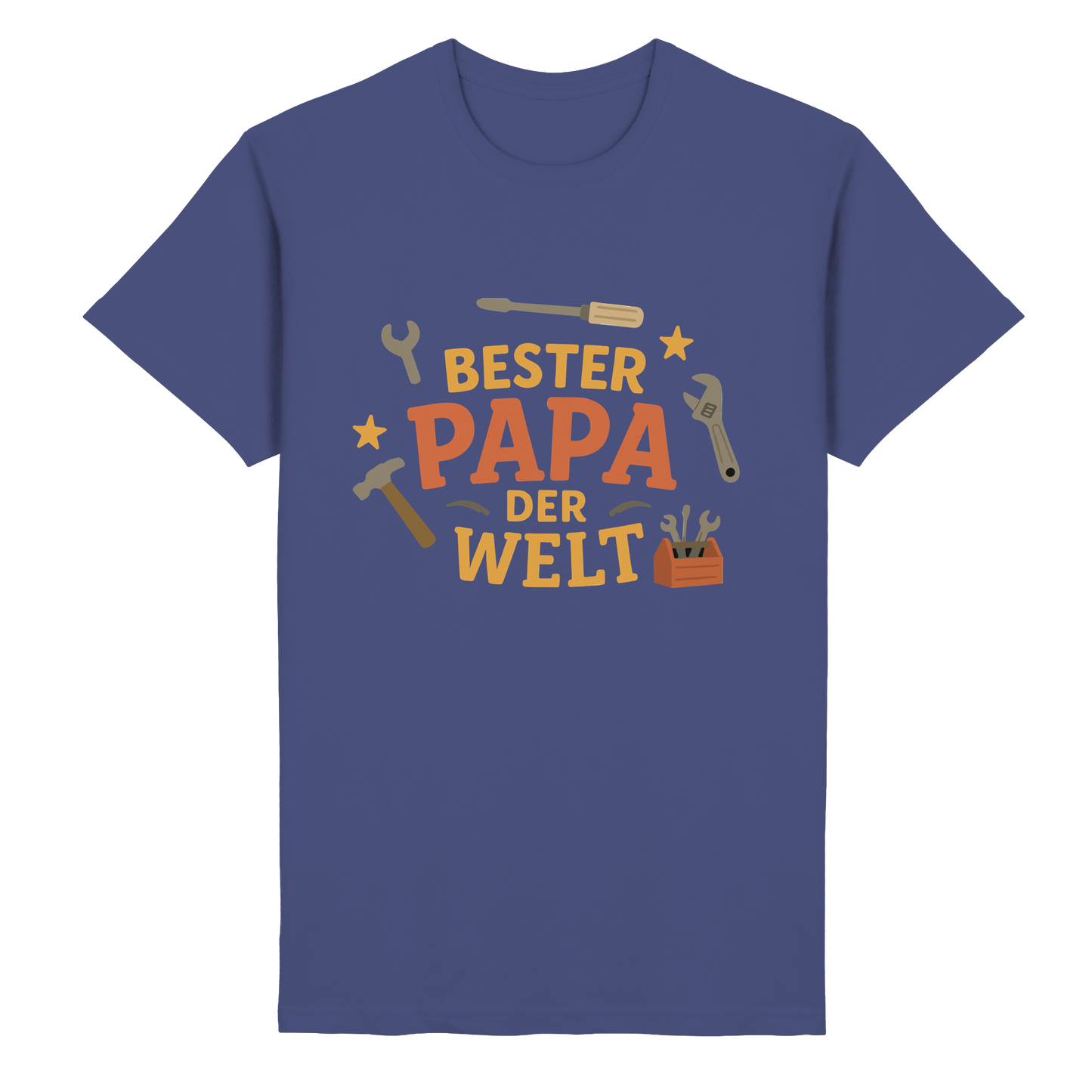 Bester Papa der Welt - Vater Geschenk - Heavy Cotton T-Shirt