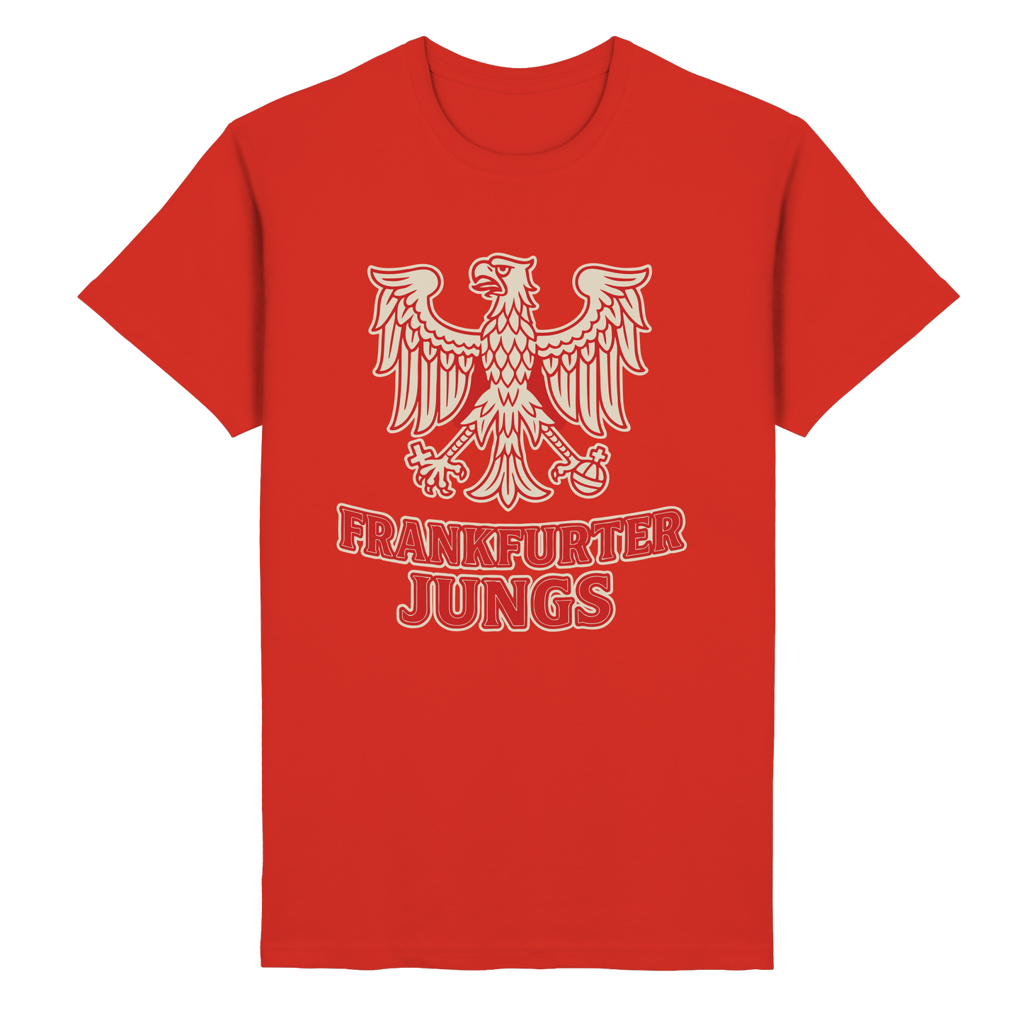 FRANKFURTER JUNGS - Adler, Stolz und Zusammenhalt - Heavy Cotton T-Shirt