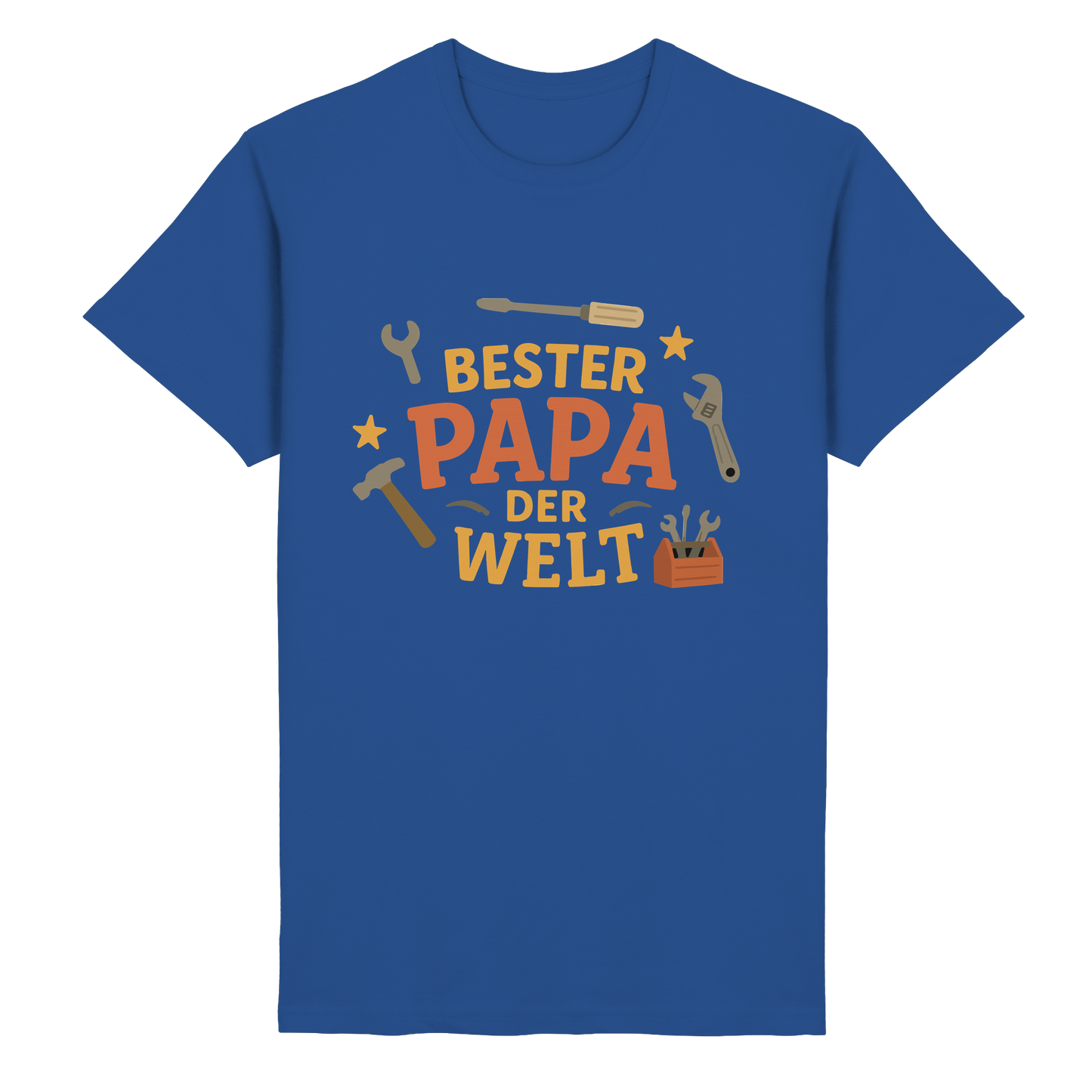 Bester Papa der Welt - Vater Geschenk - Heavy Cotton T-Shirt