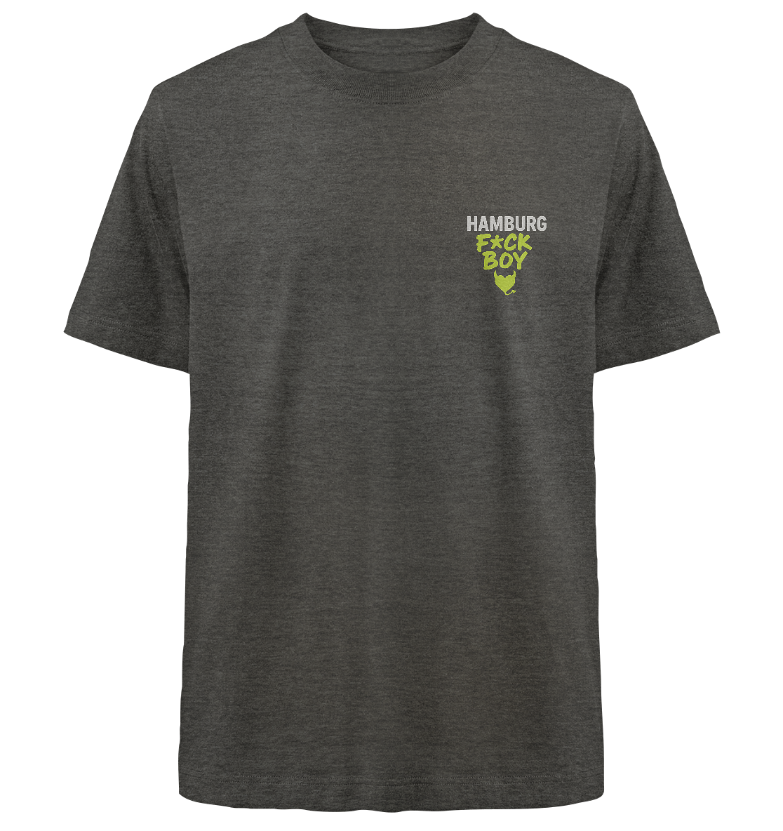 HAMBURG F*CK BOY – Das Shirt für Club-Legenden & Feierbiester - Heavy Oversized Organic Shirt