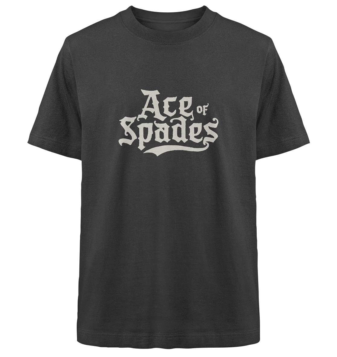 Ace of Spades - Rock’n’Roll Statement - Heavy Oversized Organic Shirt