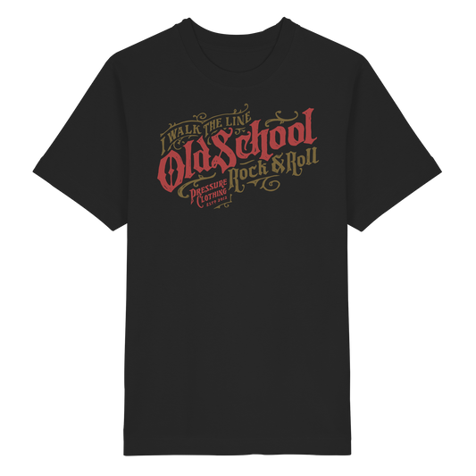 Oldschool Rock & Roll - Pressure Cloth - Heavy Oversized Organic Shirt