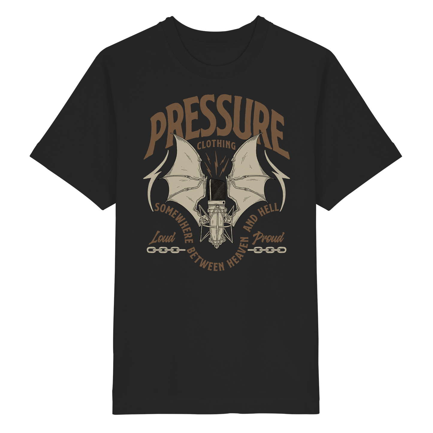 Heaven and Hell - Pressure Cloth - Heavy Oversized Organic Shirt