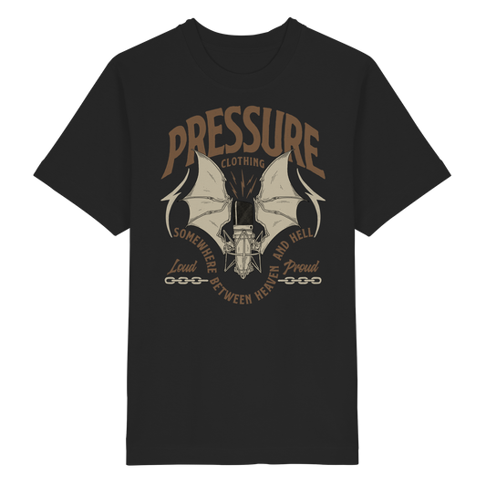 Heaven and Hell - Pressure Cloth - Heavy Oversized Organic Shirt