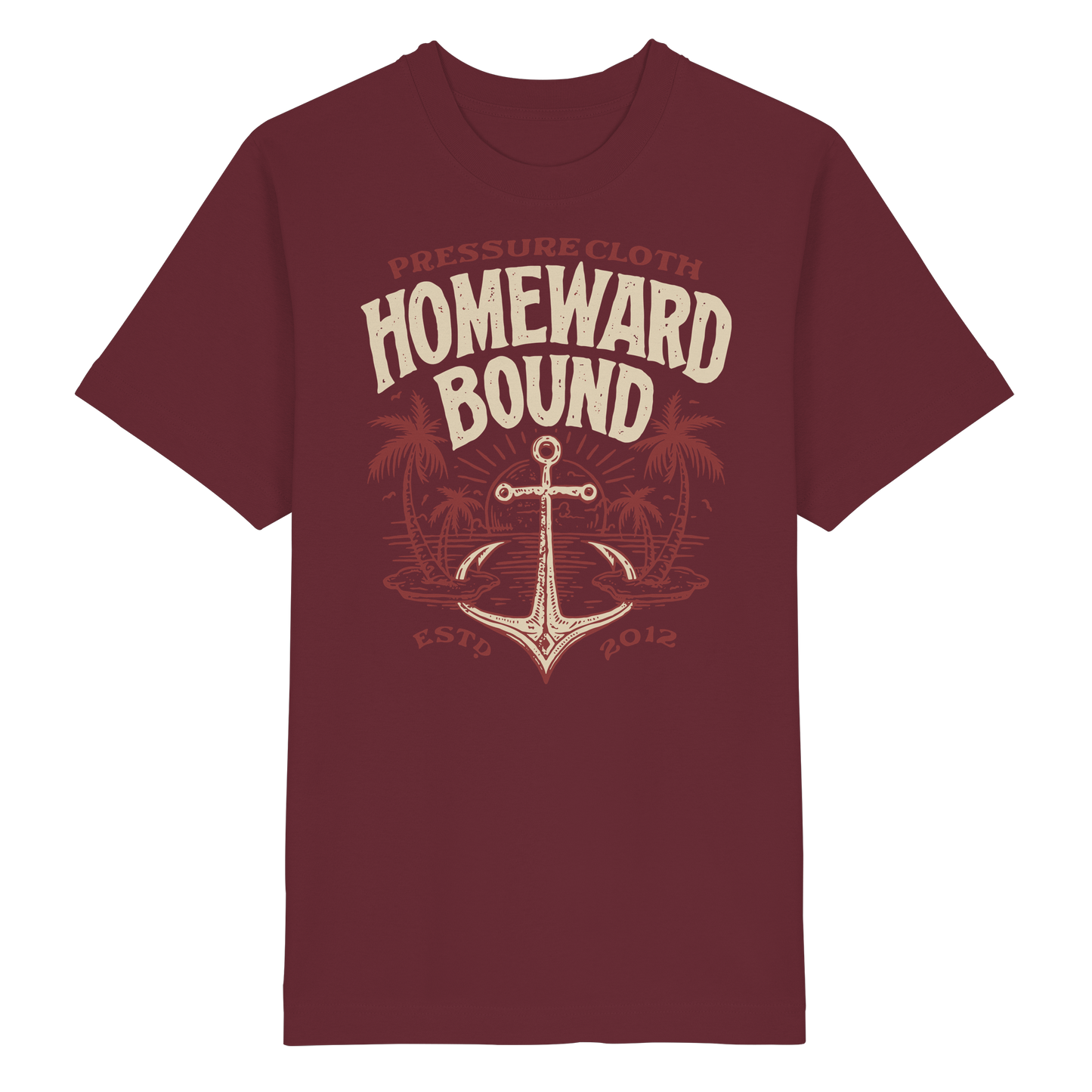 HOMEWARD BOUND - Pressure Cloth - Heavy Oversized Organic Shirt