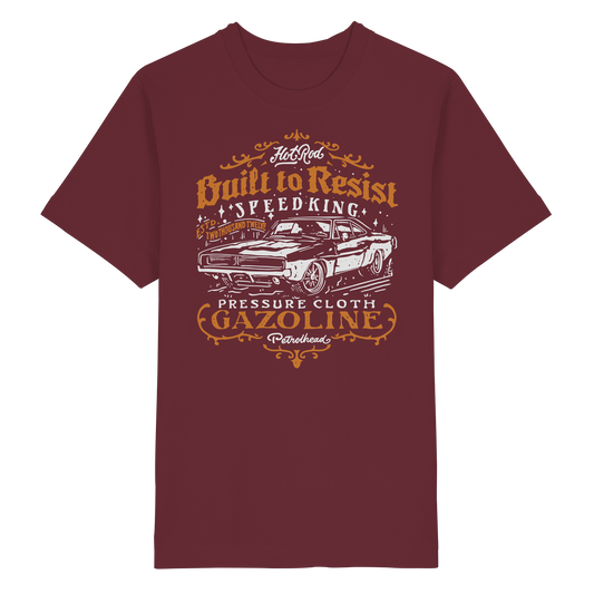 Hot Rod Speedking - Built to Resist - Pressure Cloth - Heavy Oversized Organic Shirt