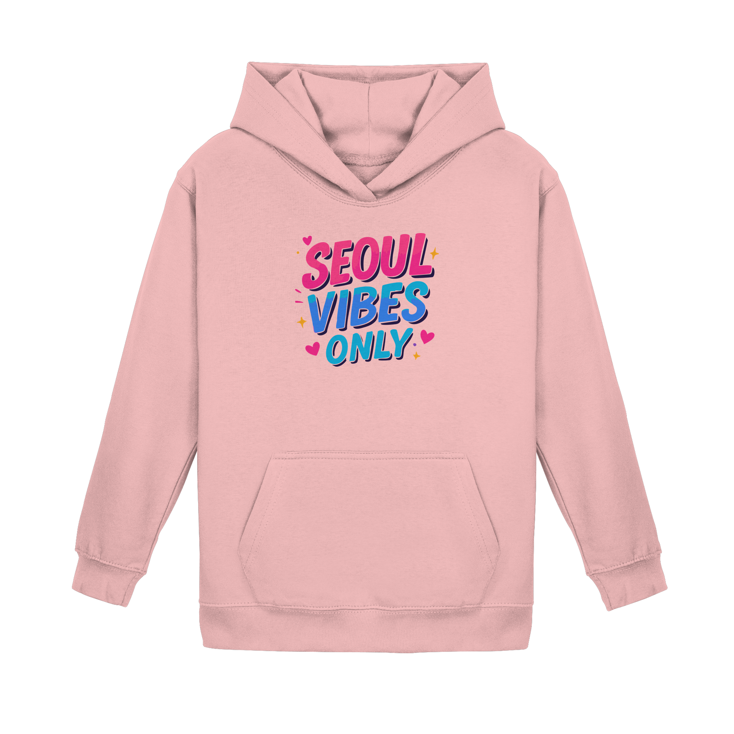 K-Pop Style - Seoul Vibes Only für Korea Fans - Kids Basic Hoodie