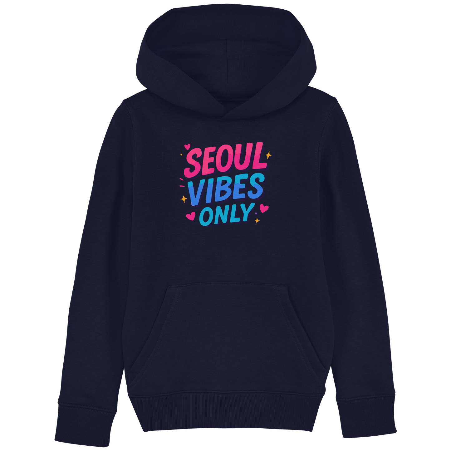 K-Pop Style - Seoul Vibes Only für Korea Fans - Kids Basic Hoodie