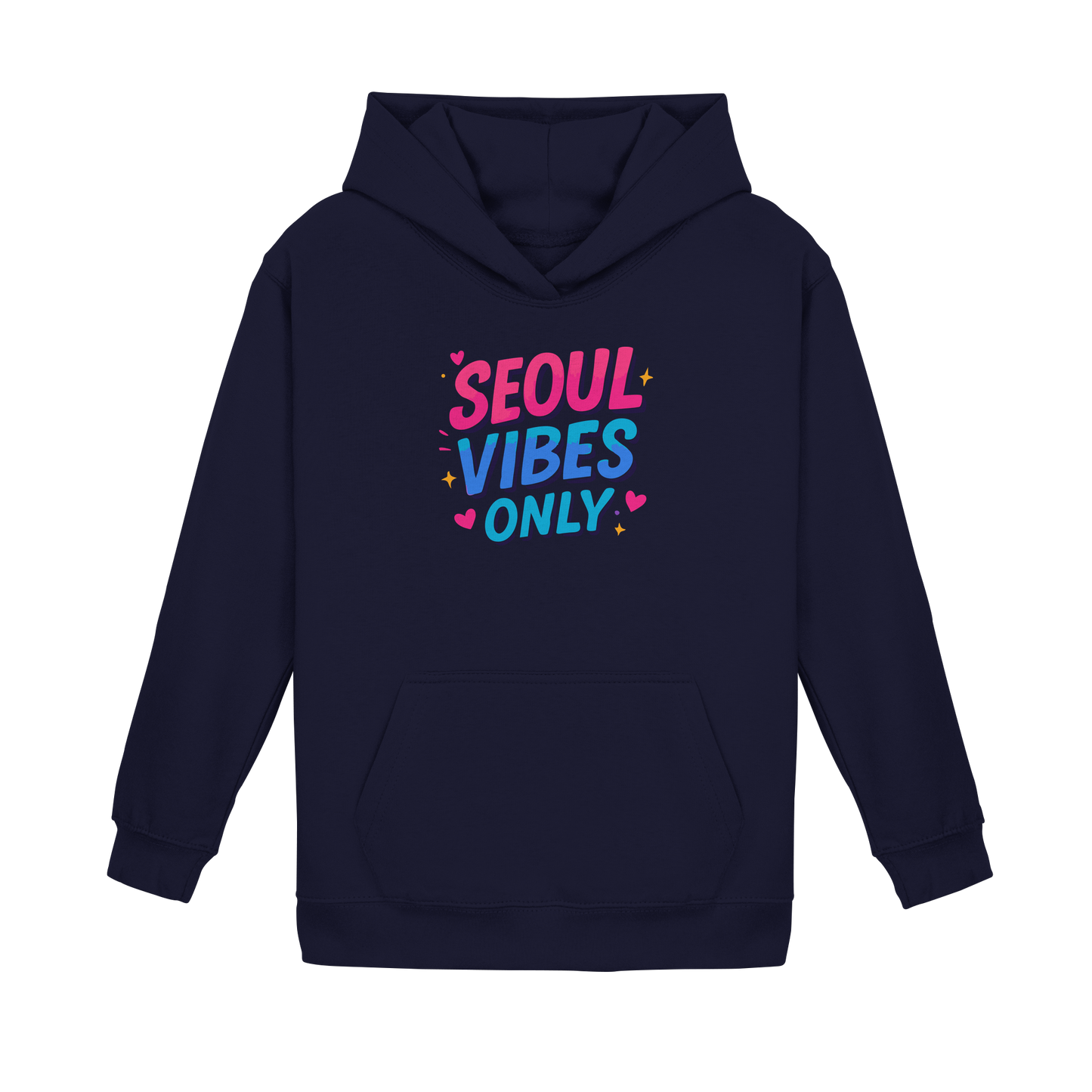 K-Pop Style - Seoul Vibes Only für Korea Fans - Kids Basic Hoodie