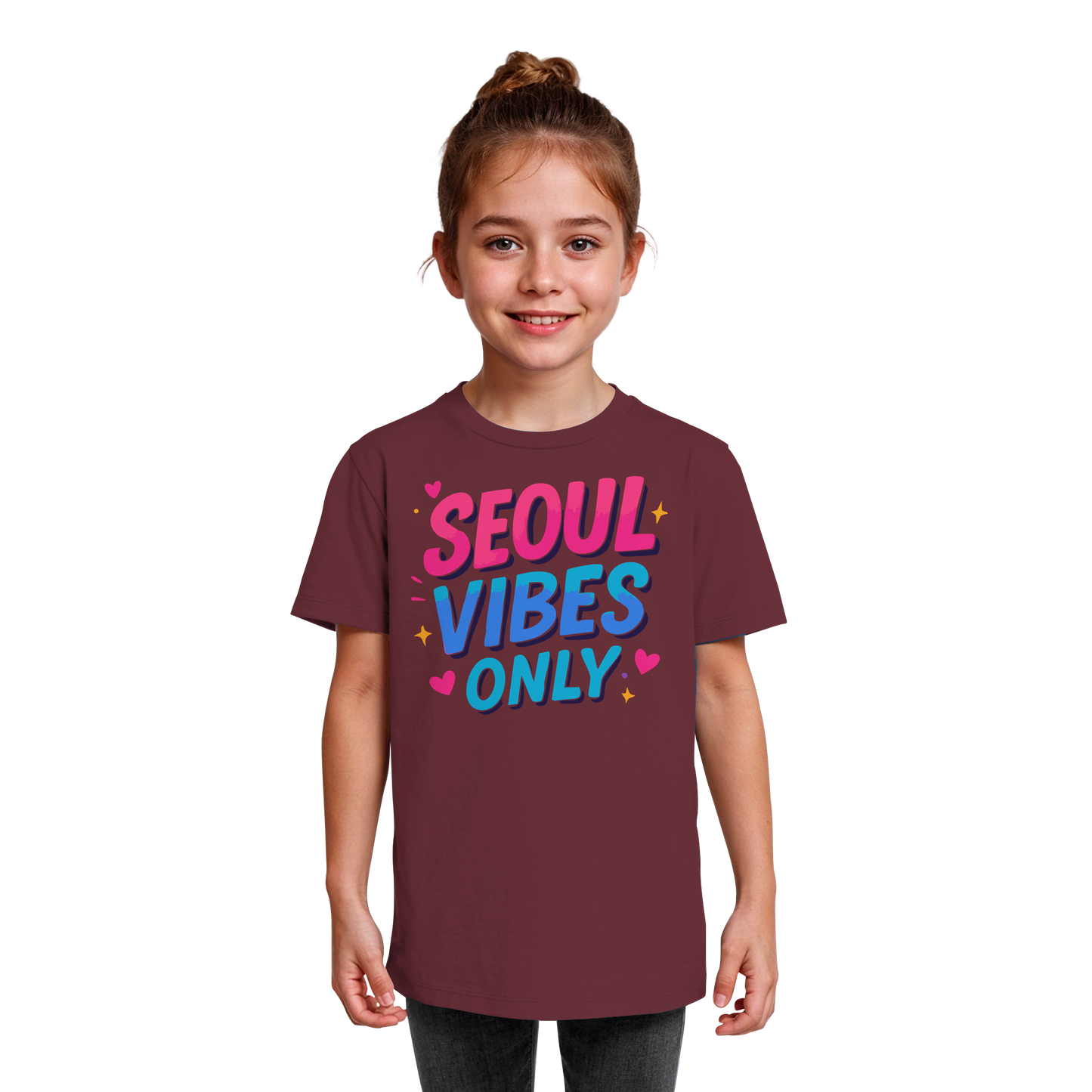 K-Pop Style - Seoul Vibes Only für Korea Fans - Kids Organic Shirt