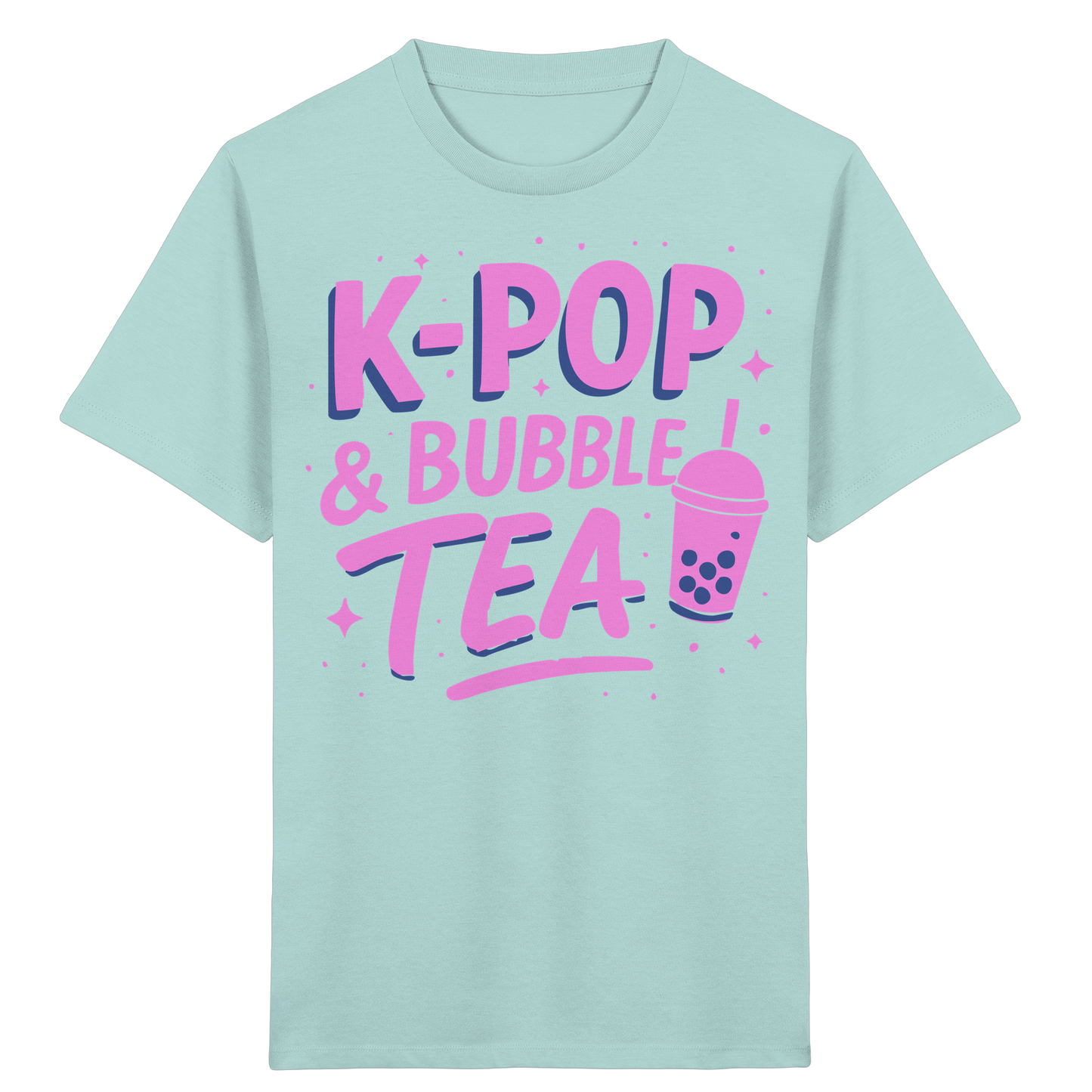 K-Pop Bubble Tea - Korea Design - asiatische Popkultur - Kids Organic Shirt