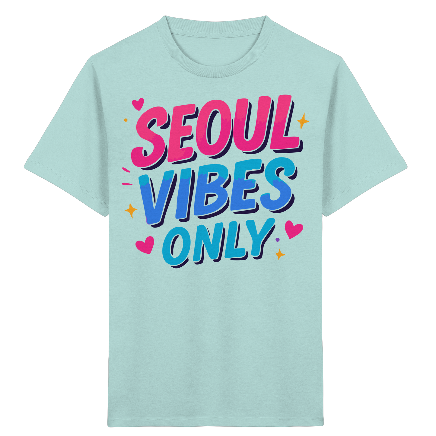 K-Pop Style - Seoul Vibes Only für Korea Fans - Kids Organic Shirt