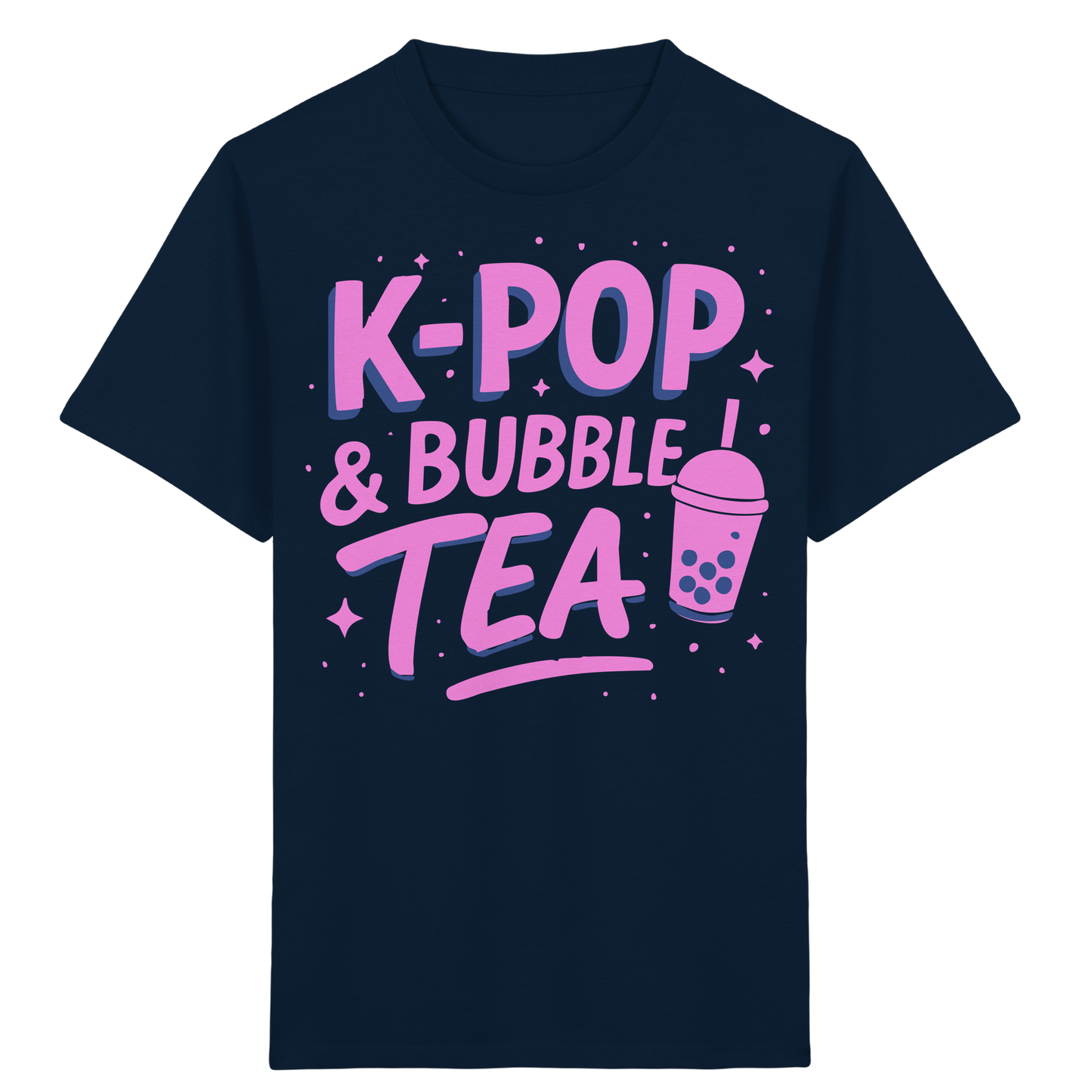 K-Pop Bubble Tea - Korea Design - asiatische Popkultur - Kids Organic Shirt