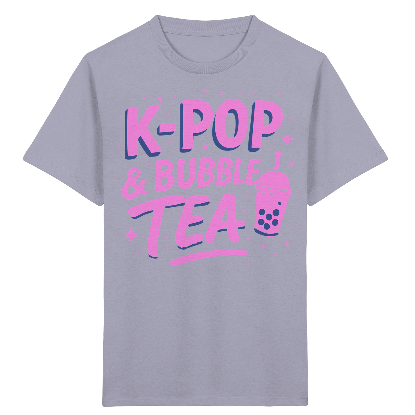 K-Pop Bubble Tea - Korea Design - asiatische Popkultur - Kids Organic Shirt