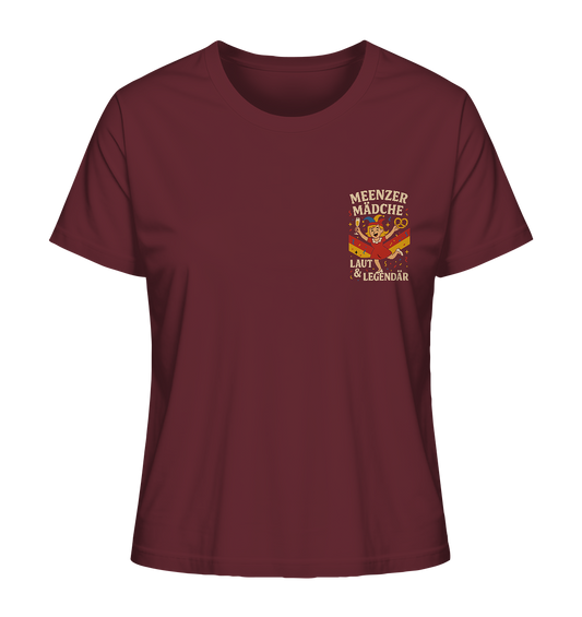 Meenzer Mädche – Laut & Legendär | Karneval Design - Ladies Organic Shirt