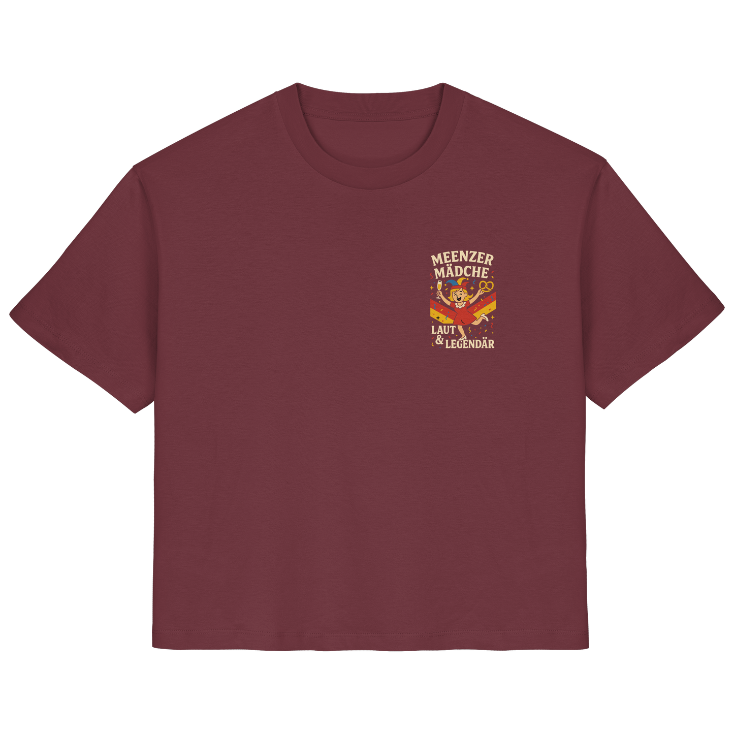 Meenzer Mädche – Laut & Legendär | Karneval Design - Ladies Organic Shirt