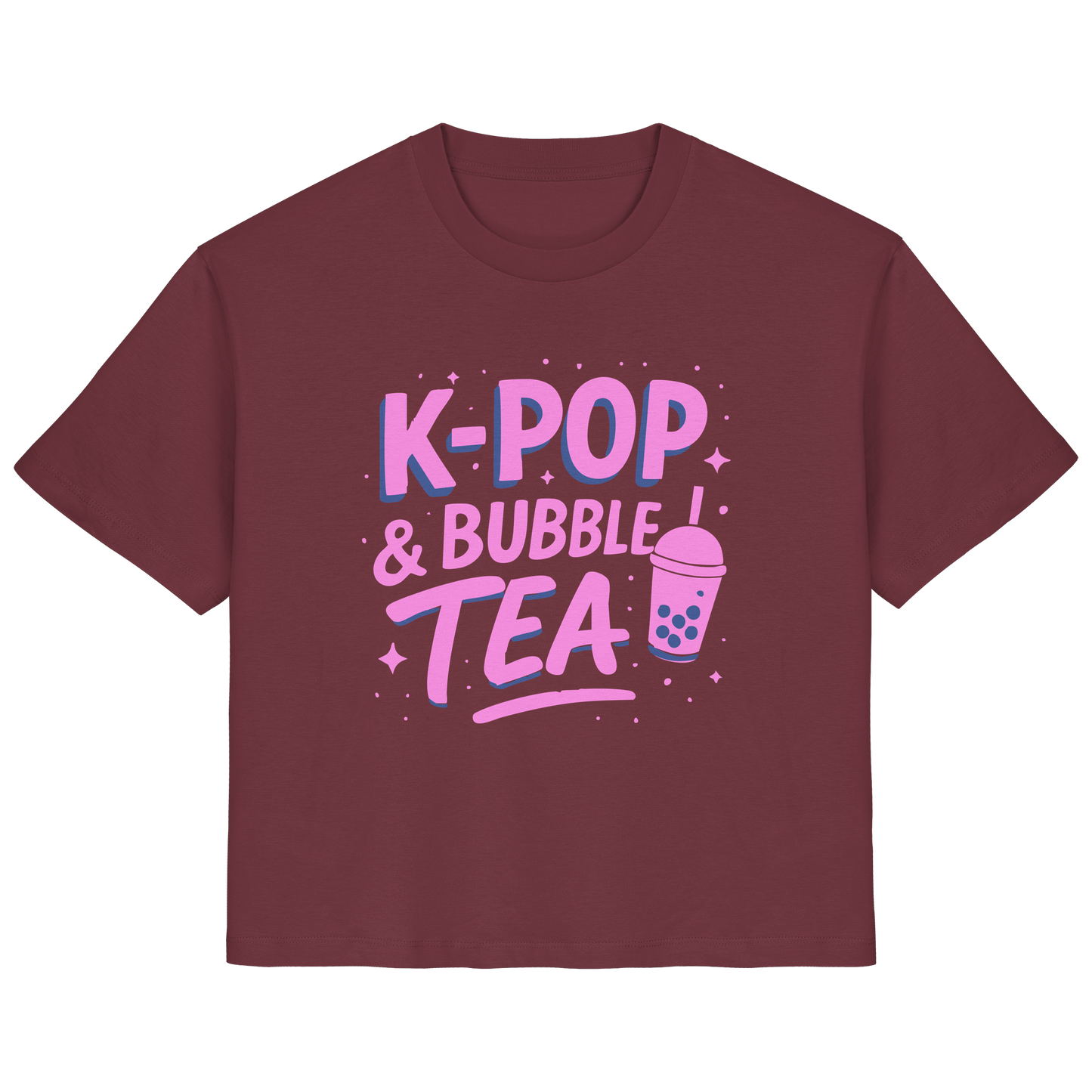 K-Pop Bubble Tea - Korea Design - asiatische Popkultur - Ladies Organic Shirt