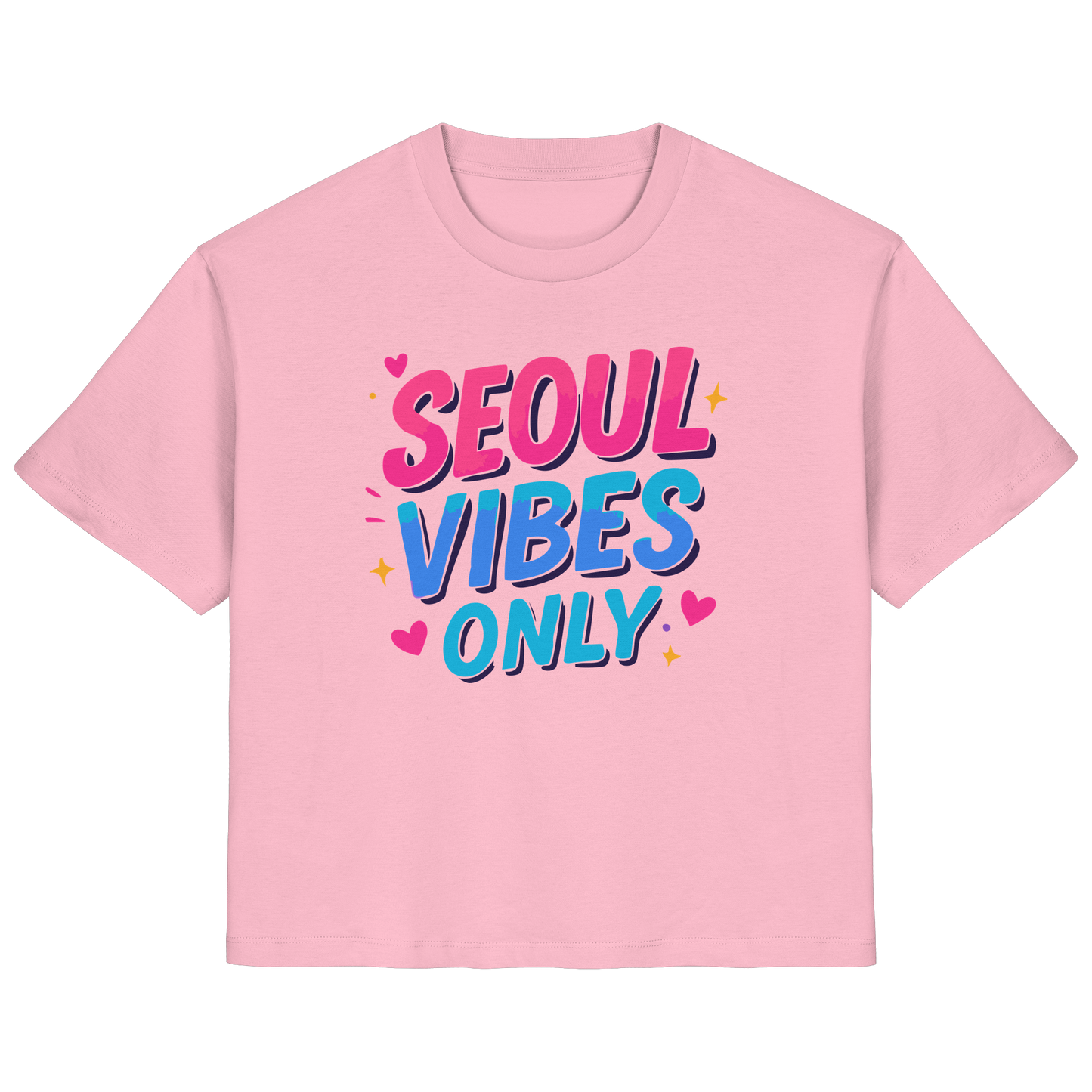 K-Pop Style - Seoul Vibes Only für Korea Fans - Ladies Organic Shirt