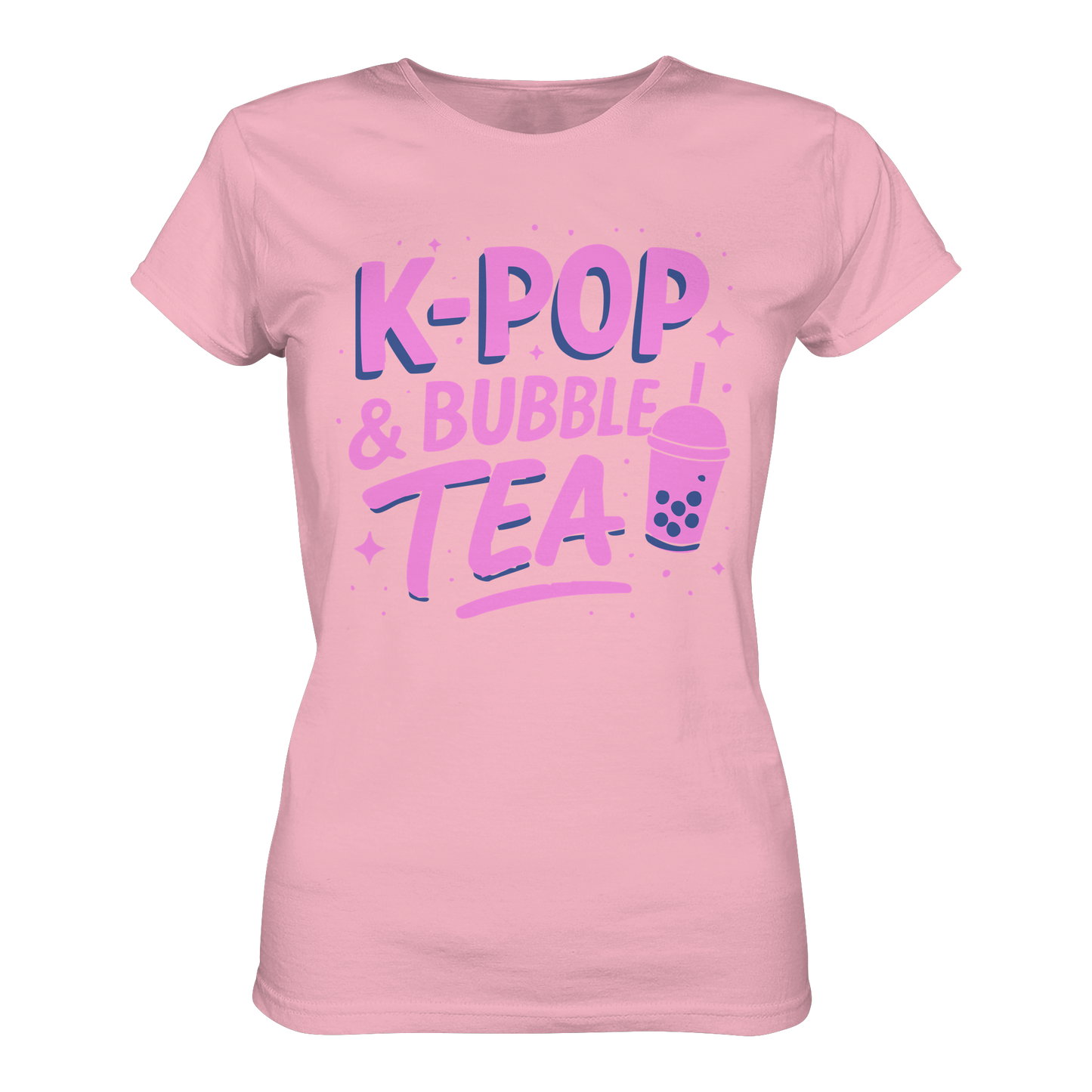 K-Pop Bubble Tea - Korea Design - asiatische Popkultur - Ladies Organic Shirt