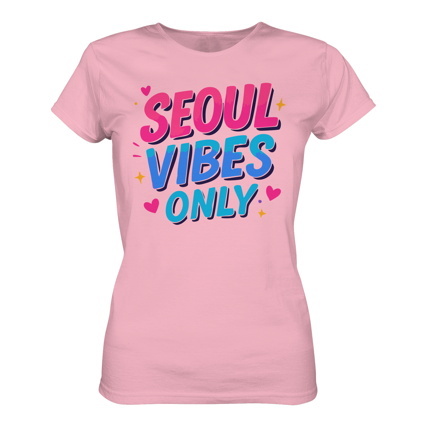 K-Pop Style - Seoul Vibes Only für Korea Fans - Ladies Organic Shirt