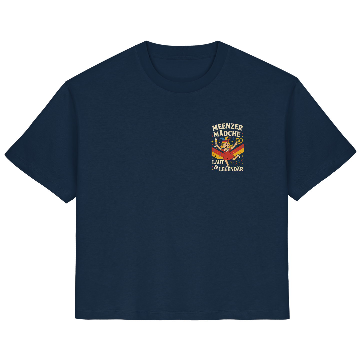 Meenzer Mädche – Laut & Legendär | Karneval Design - Ladies Organic Shirt