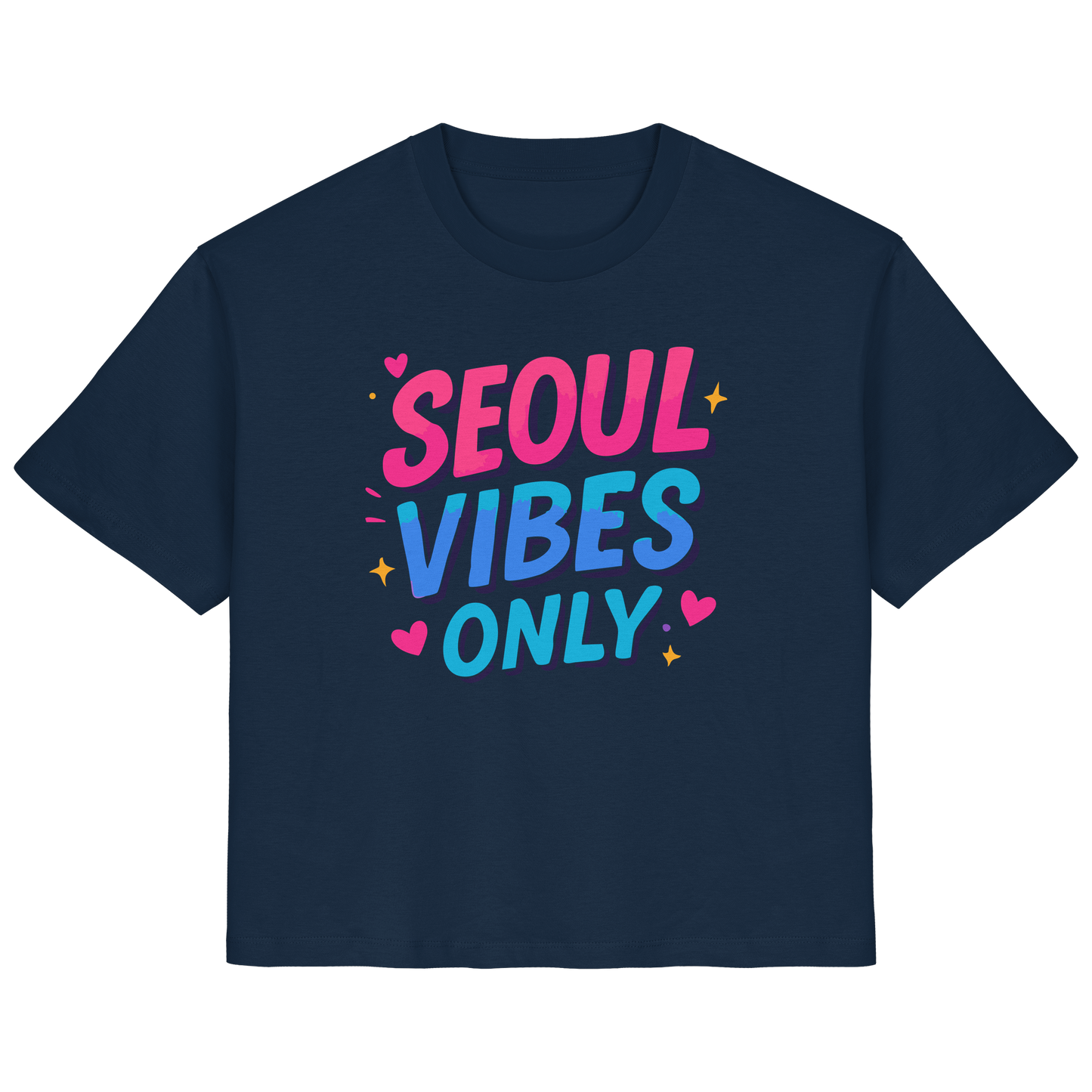 K-Pop Style - Seoul Vibes Only für Korea Fans - Ladies Organic Shirt
