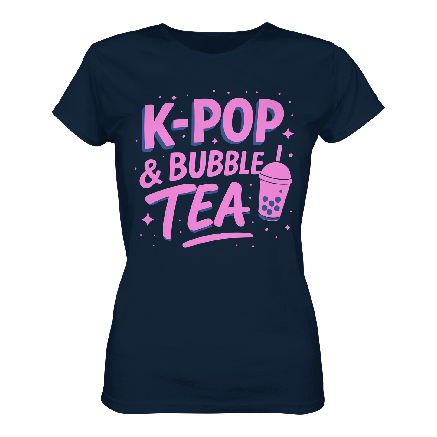 K-Pop Bubble Tea - Korea Design - asiatische Popkultur - Ladies Organic Shirt