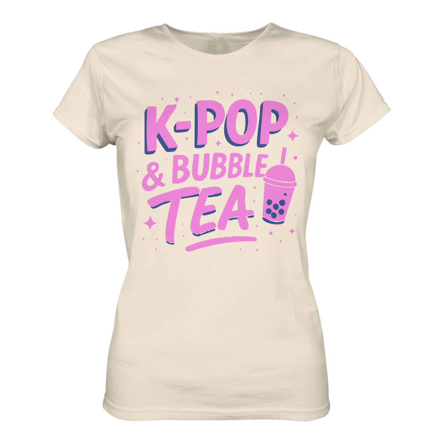 K-Pop Bubble Tea - Korea Design - asiatische Popkultur - Ladies Organic Shirt
