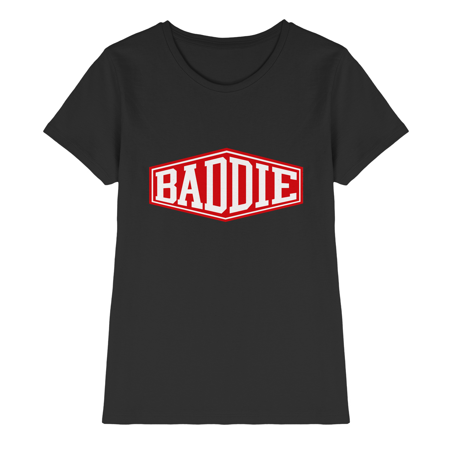 Baddie – Freches Design für Bad Girls - Blood Red Edition - Ladies Premium Shirt