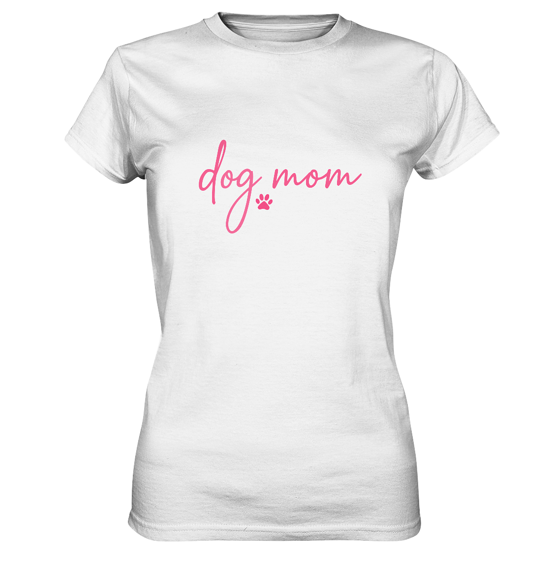 DOG MOM für Hundemamas und Hundemädchen - Ladies Premium Shirt