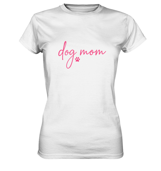 DOG MOM für Hundemamas und Hundemädchen - Ladies Premium Shirt